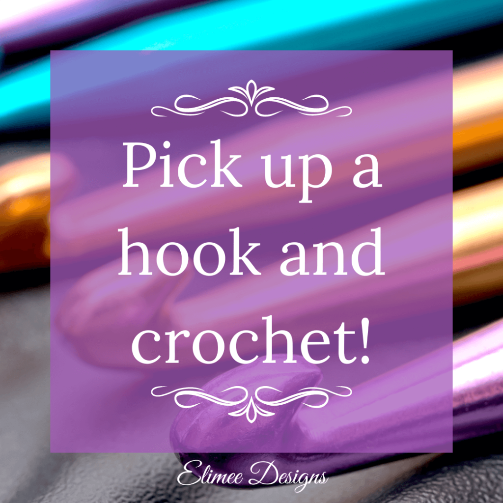 Crochet inspiration colorful hooks